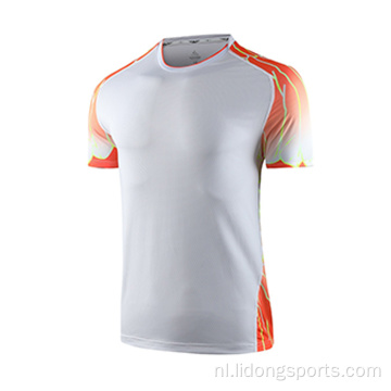 Groothandel tennishirt Polyester trainingskleding